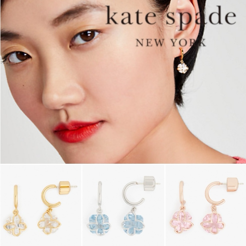 New! Kate Spade New York | Gold Tone | Something Spark | Cubic Zirconia |...